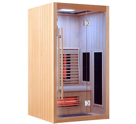 HC-40.png Infrared Sauna - Front View